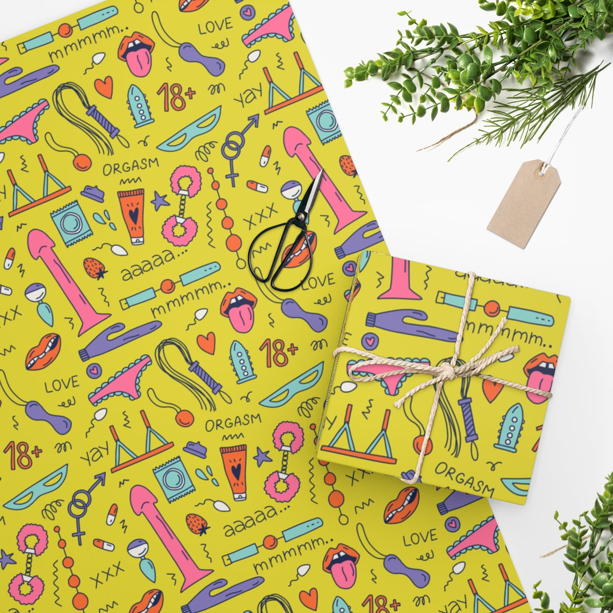 BDSM Wrapping Paper