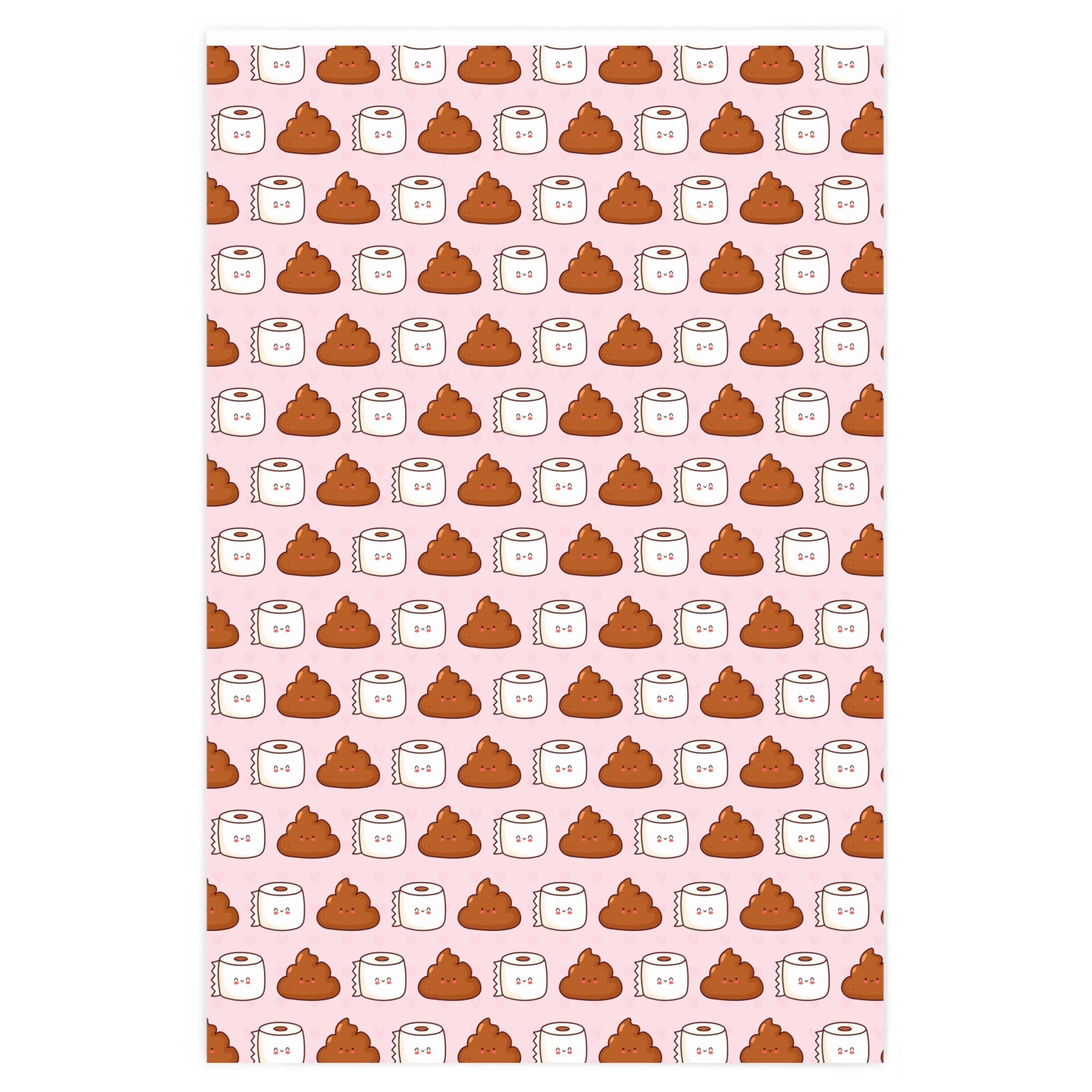 Toilet Wrapping Paper | Poop and Toilet Paper Wrapping Paper | Gag