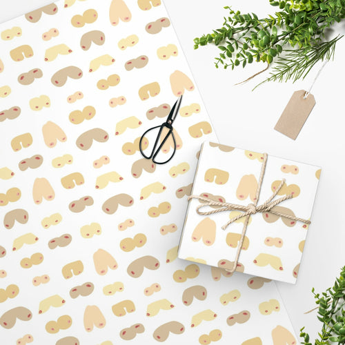 Boob Wrapping Paper