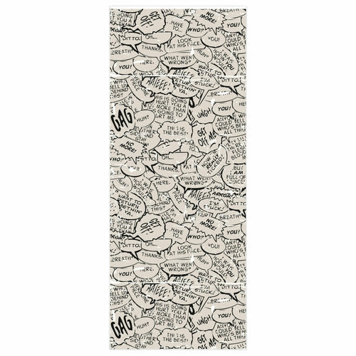 Comic Text Bubble Wrapping Paper