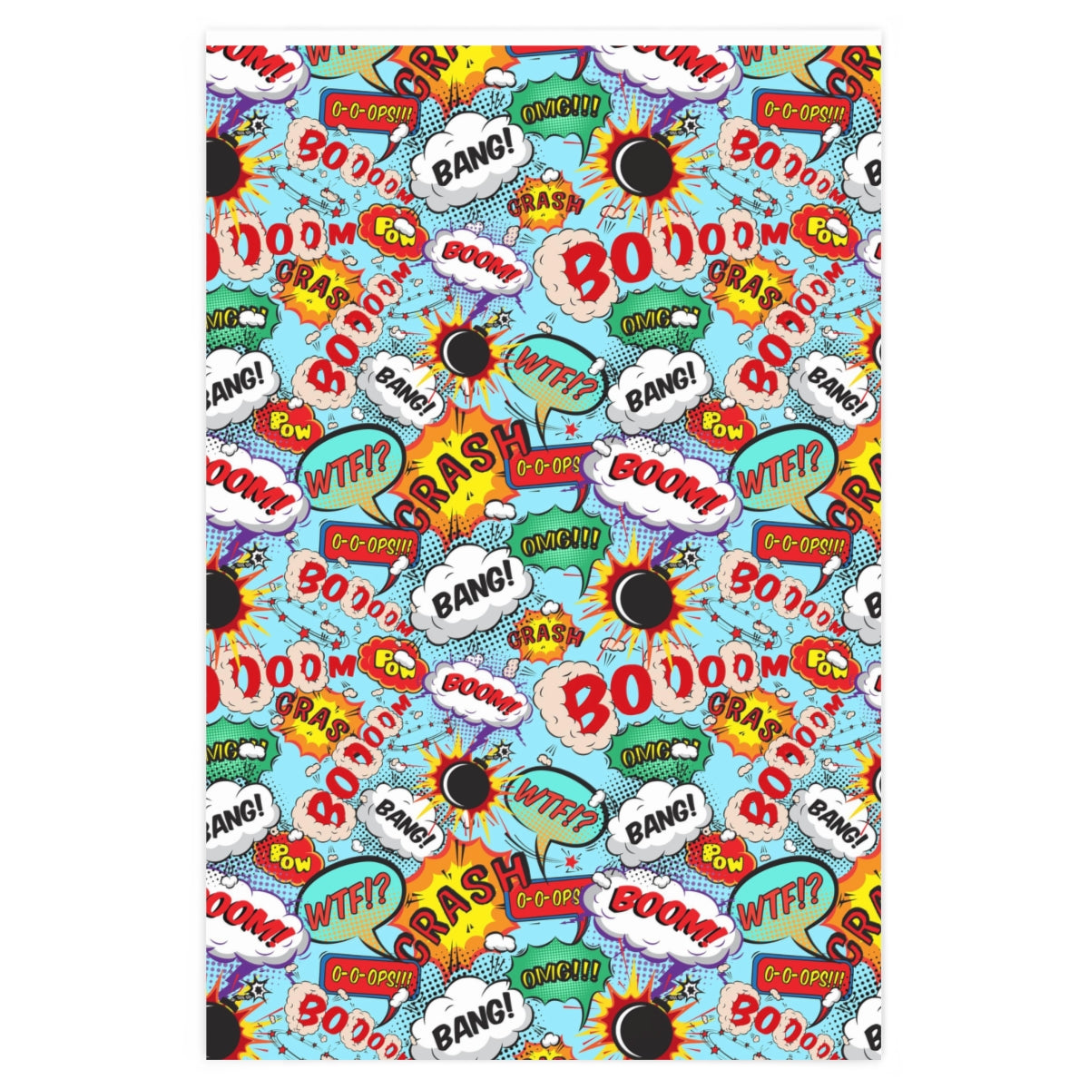 Comic Speech bubble Wrapping Paper